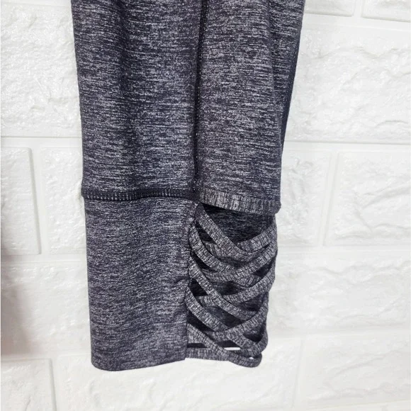 11: ATHLETA Mind Over Mat Capri Leggings | Charcoal | Size- S - Picture 11 of 13